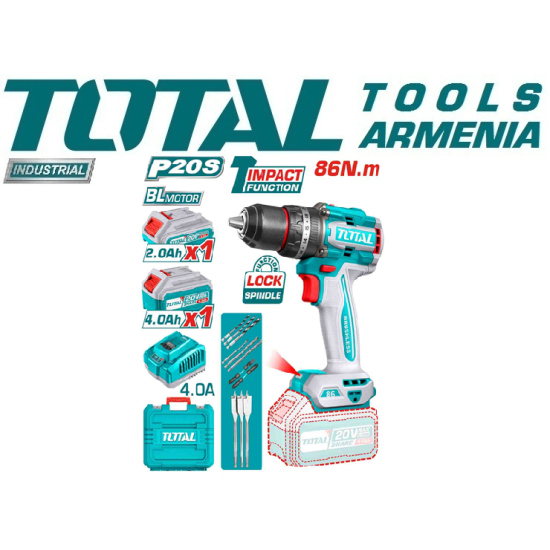 Compact Brushless Cordless Impact Drill Compact Brushless Cordless Impact Drill