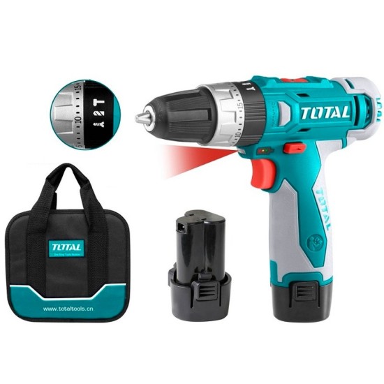 Cordless Impact Drill- Screwdriver 12V/1,5A/20Nm +1 battery Cordless Impact Drill- Screwdriver 12V/1,5A/20Nm +1 battery