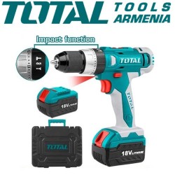 Cordless Impact Drill- Screwdriver 18V/1.5A/30Nm  +1 battery