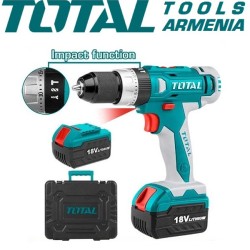 Cordless Impact Drill- Screwdriver 18V/1.5A/30Nm  +1 battery