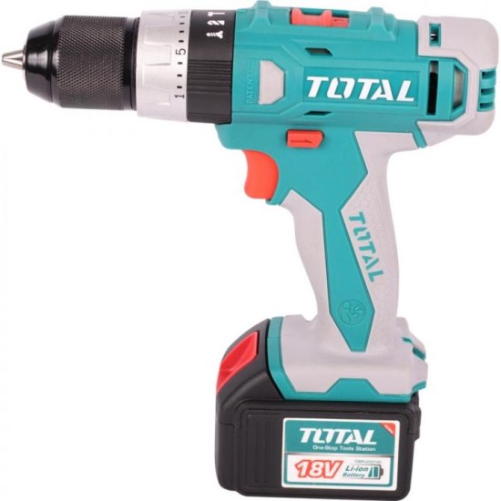 Cordless Impact Drill- Screwdriver 18V/1.5A/30Nm +1 battery Cordless Impact Drill- Screwdriver 18V/1.5A/30Nm +1 battery