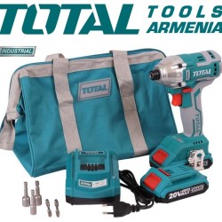 Cordless Impact Drill- Screwdriver 20V/2A/170 Nm / +1 battery / INDUSTRIAL