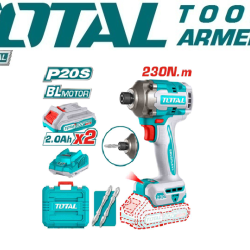 Cordless Impact Drill- Screwdriver 20V/2A/170 Nm / +1 battery / INDUSTRIAL