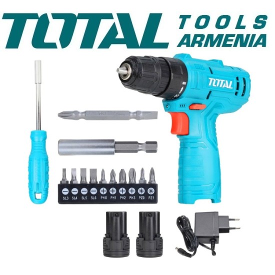 Lithium-ion drill 12V set Lithium-ion drill 12V set