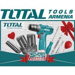 Lithium-ion drill 12V set