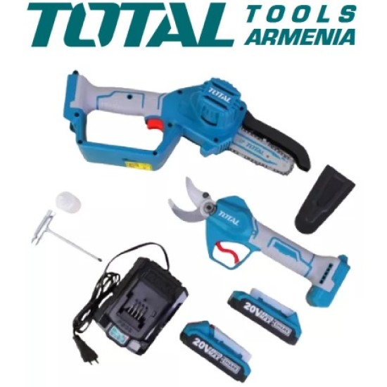 Pruning shears and mini saw 20 V set Pruning shears and mini saw 20 V set