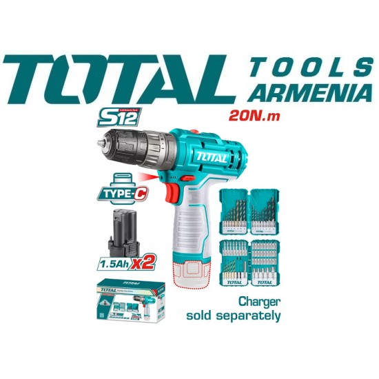 Lithium-ion impact drill 12V / 1.5 Ah Lithium-ion impact drill 12V / 1.5 Ah