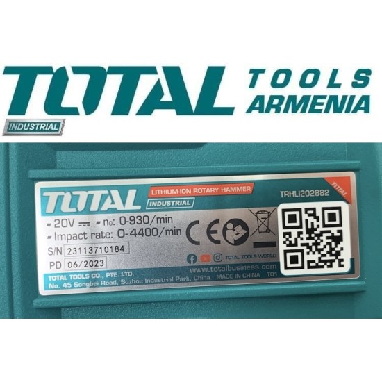 Li-ion Rotary Hammer 20 V
