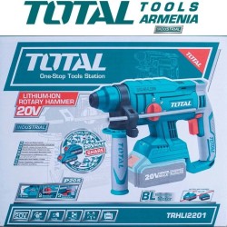 Li-Ion Rotary Hammer 1,7J/Brushless Motor/INDUSTRIAL
