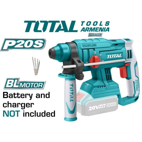 Li-Ion Rotary Hammer 1,7J/Brushless Motor/INDUSTRIAL Li-Ion Rotary Hammer 1,7J/Brushless Motor/INDUSTRIAL