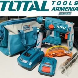 Li-Ion Rotary Hammer 20V / 4A / 1,7J/Brushless Motor/INDUSTRIAL