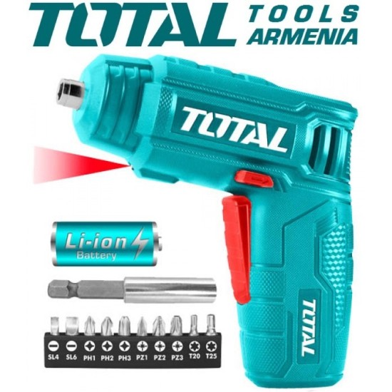 Cordless screwdriver 4V/4Nm Cordless screwdriver 4V/4Nm