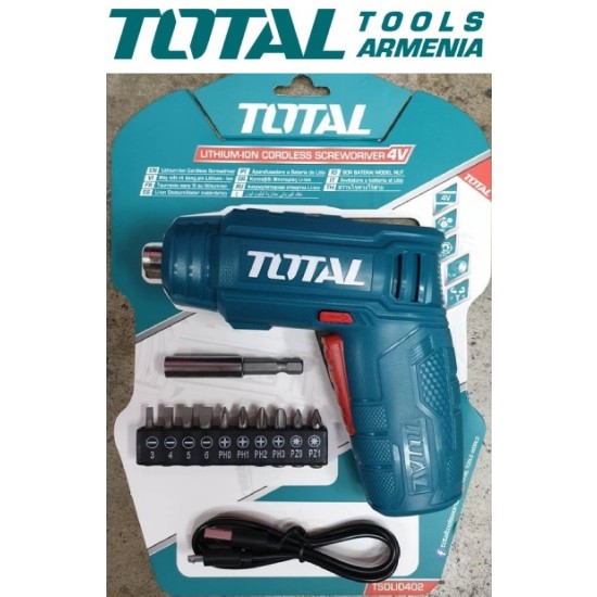 Cordless screwdriver 4V/4Nm Cordless screwdriver 4V/4Nm