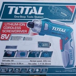 Cordless screwdriver 8V/6Nm