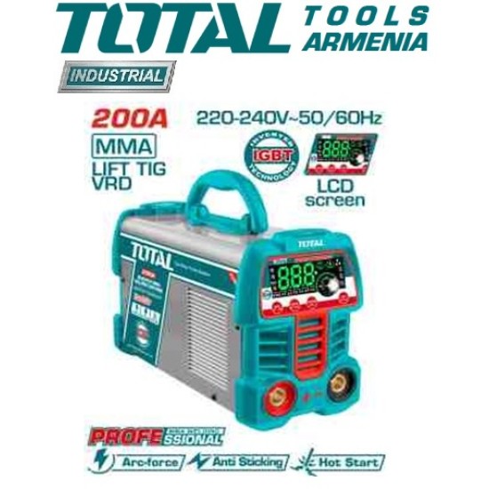 Inverter MMA/TIG Lift welding machine 200A Inverter MMA/TIG Lift welding machine 200A