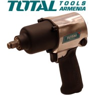 Pneumatic impact wrench 610 Nm/6.2 atm-1/2 inch