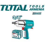 Pneumatic impact wrench 1355 Nm/6.2 atm-3/4 inch