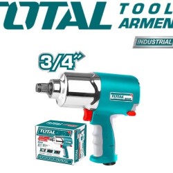 Pneumatic impact wrench 1355 Nm/6.2 atm-3/4 inch