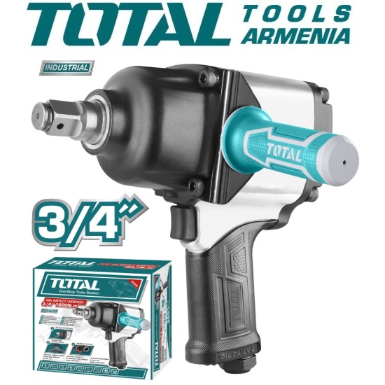 Pneumatic impact wrench 1600 Nm/6.2 atm-3/4 inch Pneumatic impact wrench 1600 Nm/6.2 atm-3/4 inch