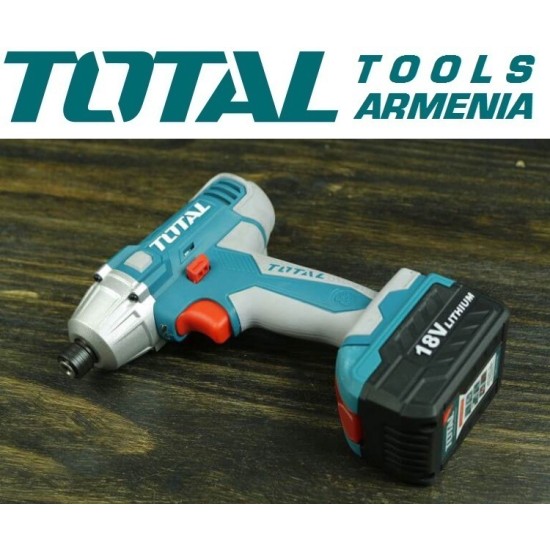 Cordless Impact Drill- Screwdriver 18V/1,5A/120 Nm +1 battery