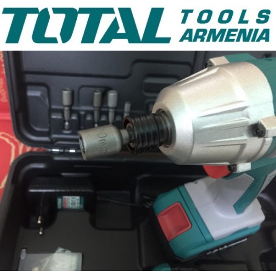 Cordless Impact Drill- Screwdriver 18V/1,5A/120 Nm +1 battery