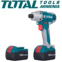 Cordless Impact Drill- Screwdriver 18V/1,5A/120 Nm +1 battery