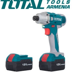 Cordless Impact Drill- Screwdriver 18V/1,5A/120 Nm +1 battery
