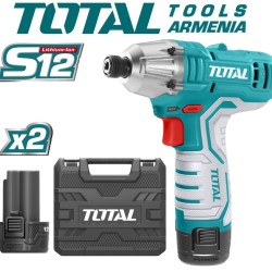 Cordless Impact Driver 12V/1.5A/100 Nm / +1 battery