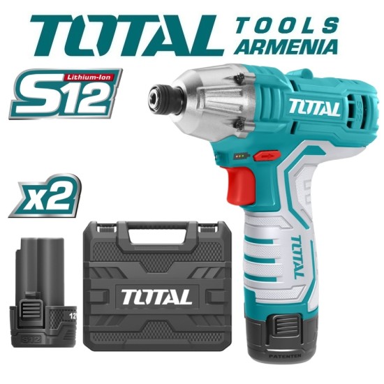 Cordless Impact Driver 12V/1.5A/100 Nm / +1 battery Cordless Impact Driver 12V/1.5A/100 Nm / +1 battery