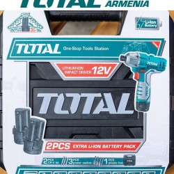 Cordless Impact Driver 12V/1.5A/100 Nm / +1 battery