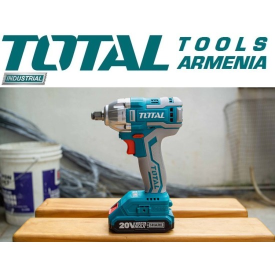 Li-ion impact wrench 20V/300 Nm / 1/2 inch