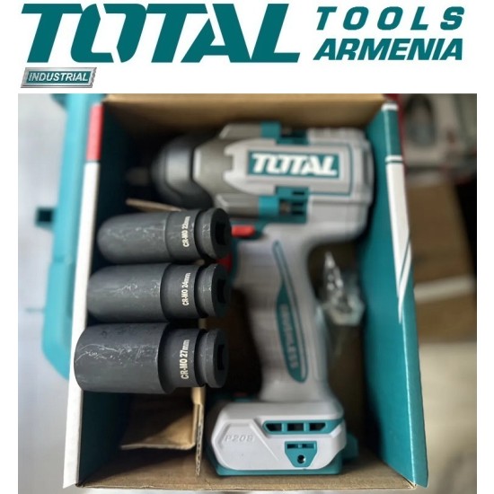 Lithium-Ion Impact Wrench 20V/850Nm Lithium-Ion Impact Wrench 20V/850Nm