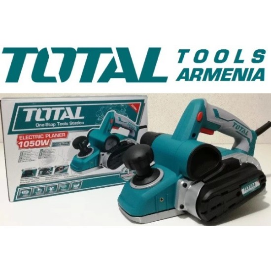 Electric planer TOTAL 1050 W Electric planer TOTAL 1050 W