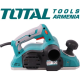 Electric planer TOTAL 1050 W Electric planer TOTAL 1050 W