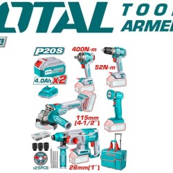 5 Pcs Lithium-Ion industrial combo kit