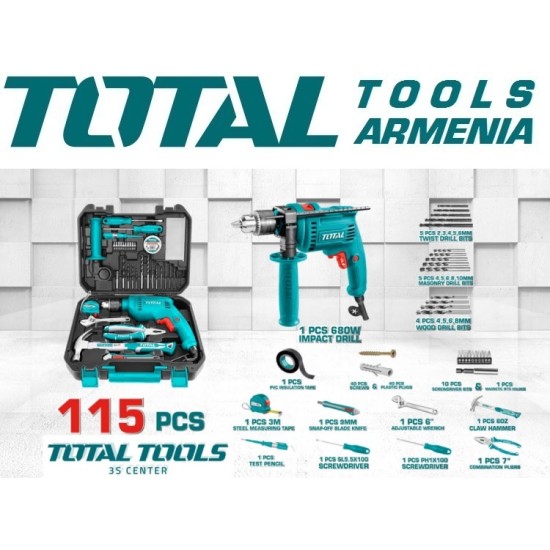 Household Set 115 Pcs 680W Household Set 115 Pcs 680W