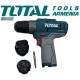 Combo set of impact drill and screwdriver with battery