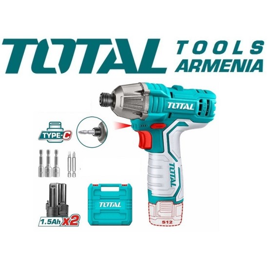 Combo set of impact drill and screwdriver with battery Combo set of impact drill and screwdriver with battery