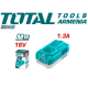 Cordless screwdriver with brush set Cordless screwdriver with brush set