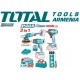 Combo set cordless wrench, polisher, technical hair Combo set cordless wrench, polisher, technical hair