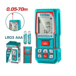Laser level and distance measuring kit