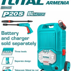 Li-ion pressure washer 2x20V