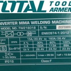 Inverter MMA welding machine 160A IGBT