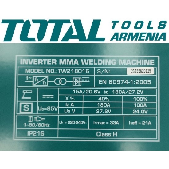 Inverter MMA welding machine 180A IGBT