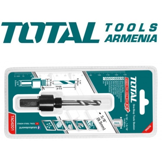 Arbor for hole saw 3/8inch