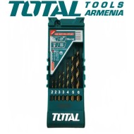 HSS twist drill bit set 7pcs