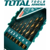 HSS twist drill bit set 7pcs