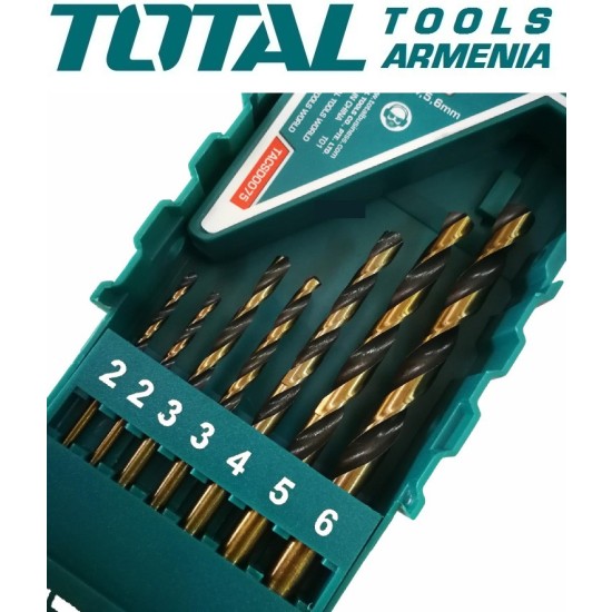HSS twist drill bit set 7pcs HSS twist drill bit set 7pcs