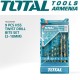 HSS twist drill bit set 9pcs
