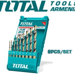 HSS twist drill bit set 9pcs